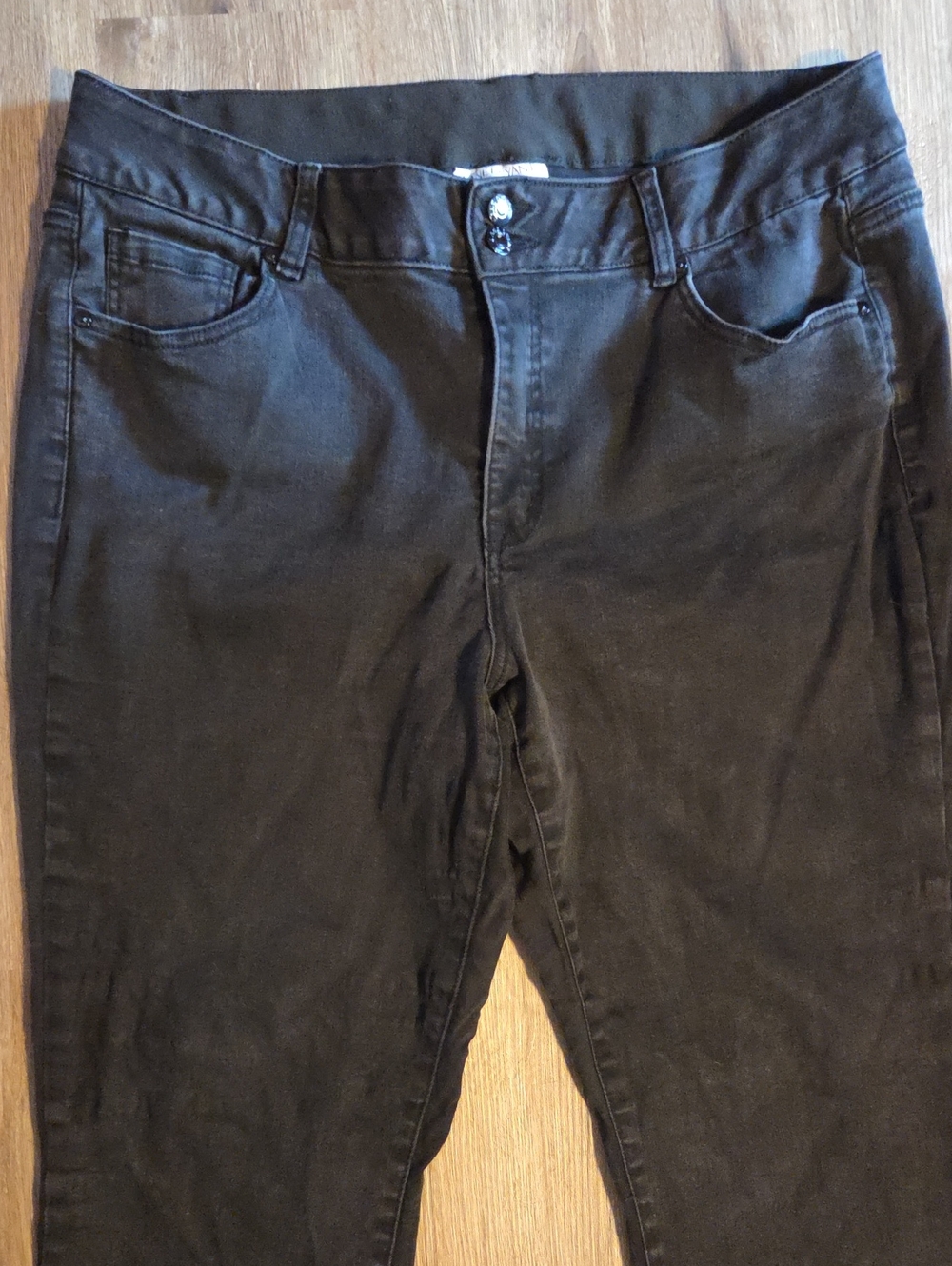 Lane Bryant Black Boot Cut Jeans